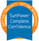 SunPower Complete Confidence Best Reliability, Best Warranty