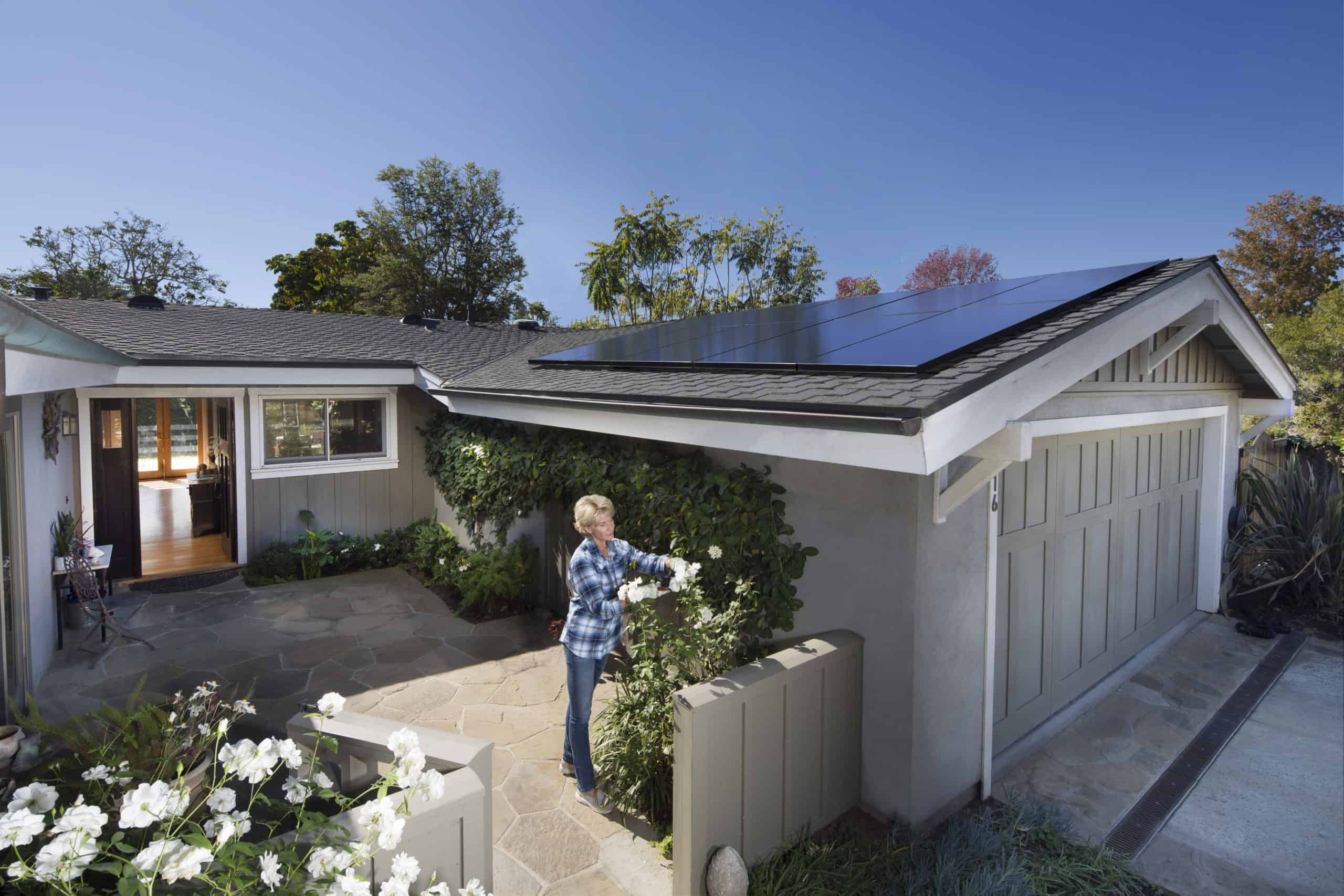 SunPower Home With Solar Panels