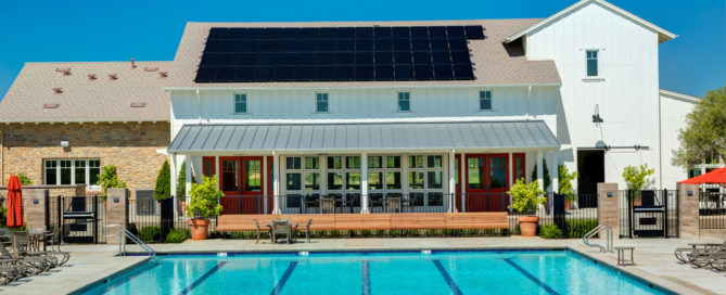 SunPower Solar Panels On A Community Center