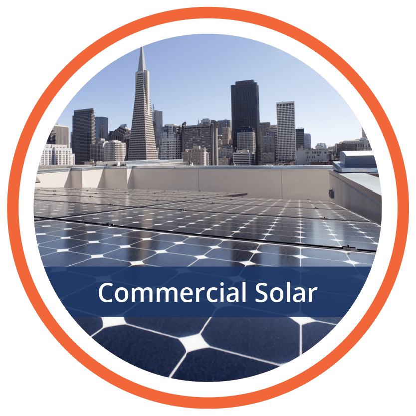 SunPower Solar Panels On A Commercial Building