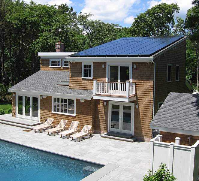 SunPower Solar Panels On A Home