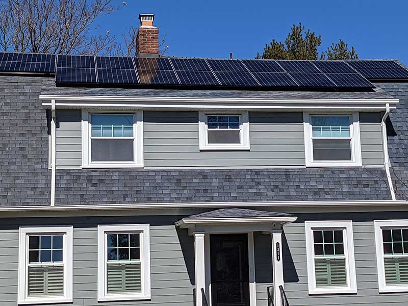Our customer D. Ju was able to save 8 SREC annually with a 7.4 Kw solar system in the Shepherd Park Neighborhood!