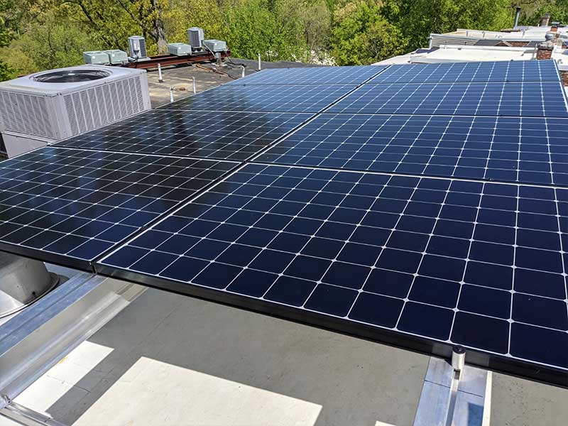 Solar Panels Installed by District Energy
