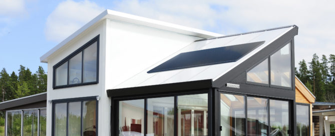 Modern Home With SunPower Panels